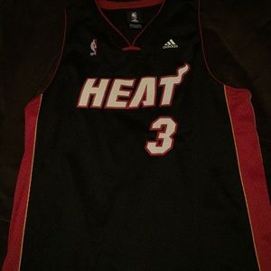 Vintage Dwayne Wade Miami Heat Jersey